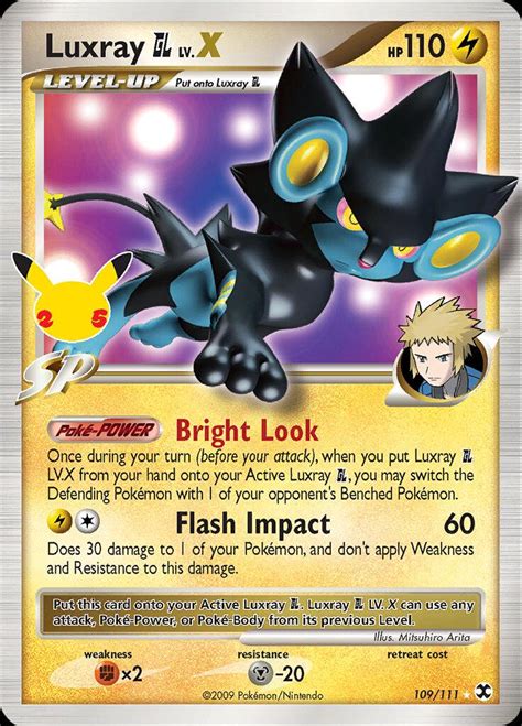 luxray gl lv x 109/111 celebrations|luxray gl price.